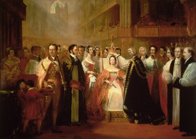 The Coronation of Queen Victoria by L. and Bettridge, H. Jennens